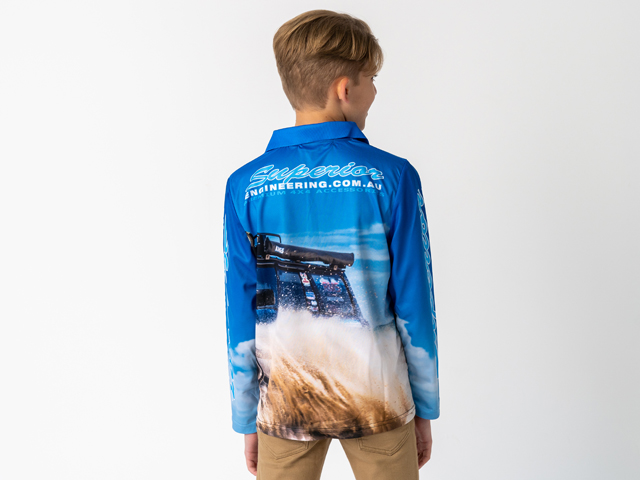 Superior Youth Sublimated Fishing Shirt Patrol (Each) - SUP-FISHSL-Y-PAT-XXX